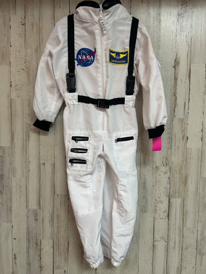 WHITE GET REAL GEAR ASTRONAUT COSTUME, BOYS 4/6