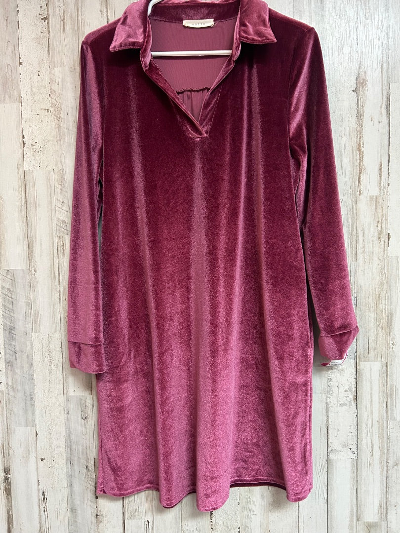 PURPLE ENTRO VELVET DRESS, LADIES S