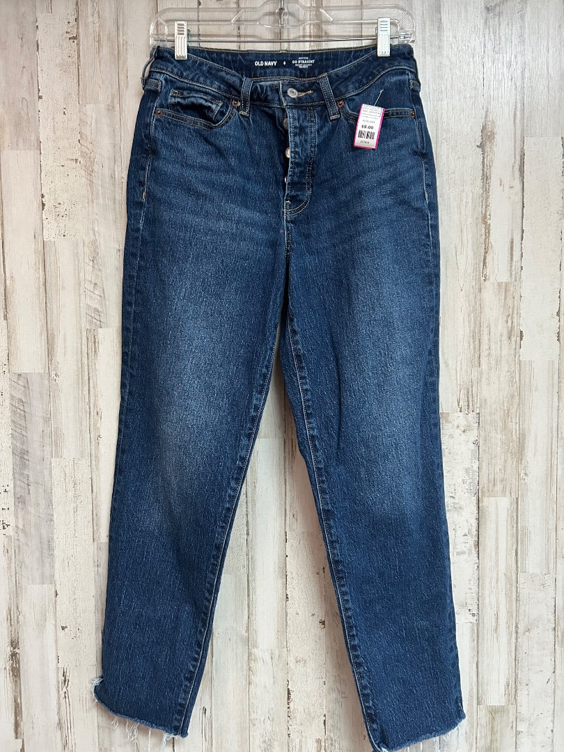 DENIM OLD NAVY STRAIGHT JEANS, LADIES M