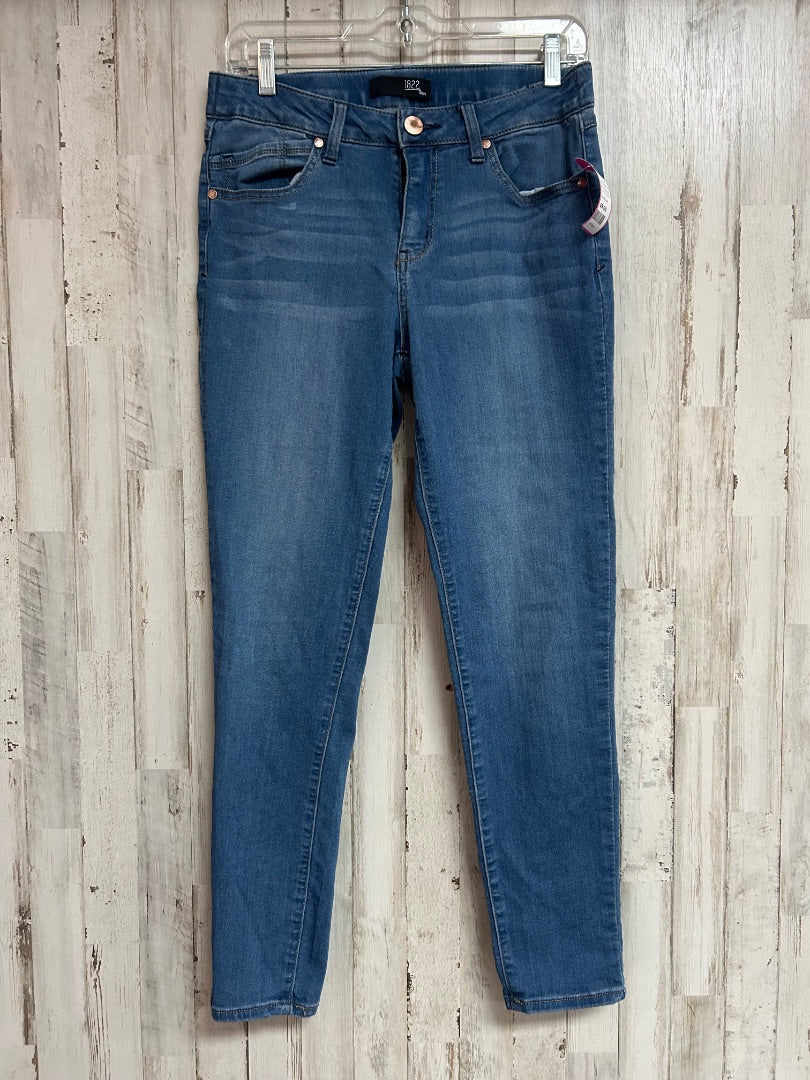 DENIM 1822 SZ10 SKINNY JEANS, LADIES L