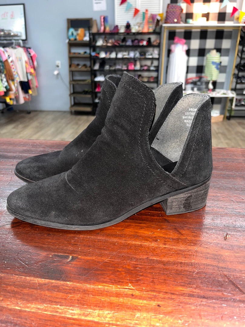 BLACK COCONUTS SUEDE ANKLE BOOTS, SHOES A9.5